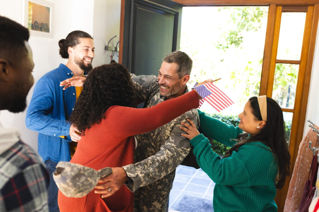 veteran housing assistance being utilized by a solider coming home