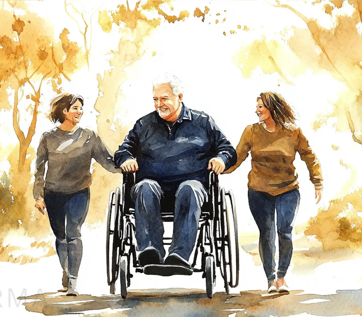 Woman in wheelchair smiling while discussing health savings account avantages