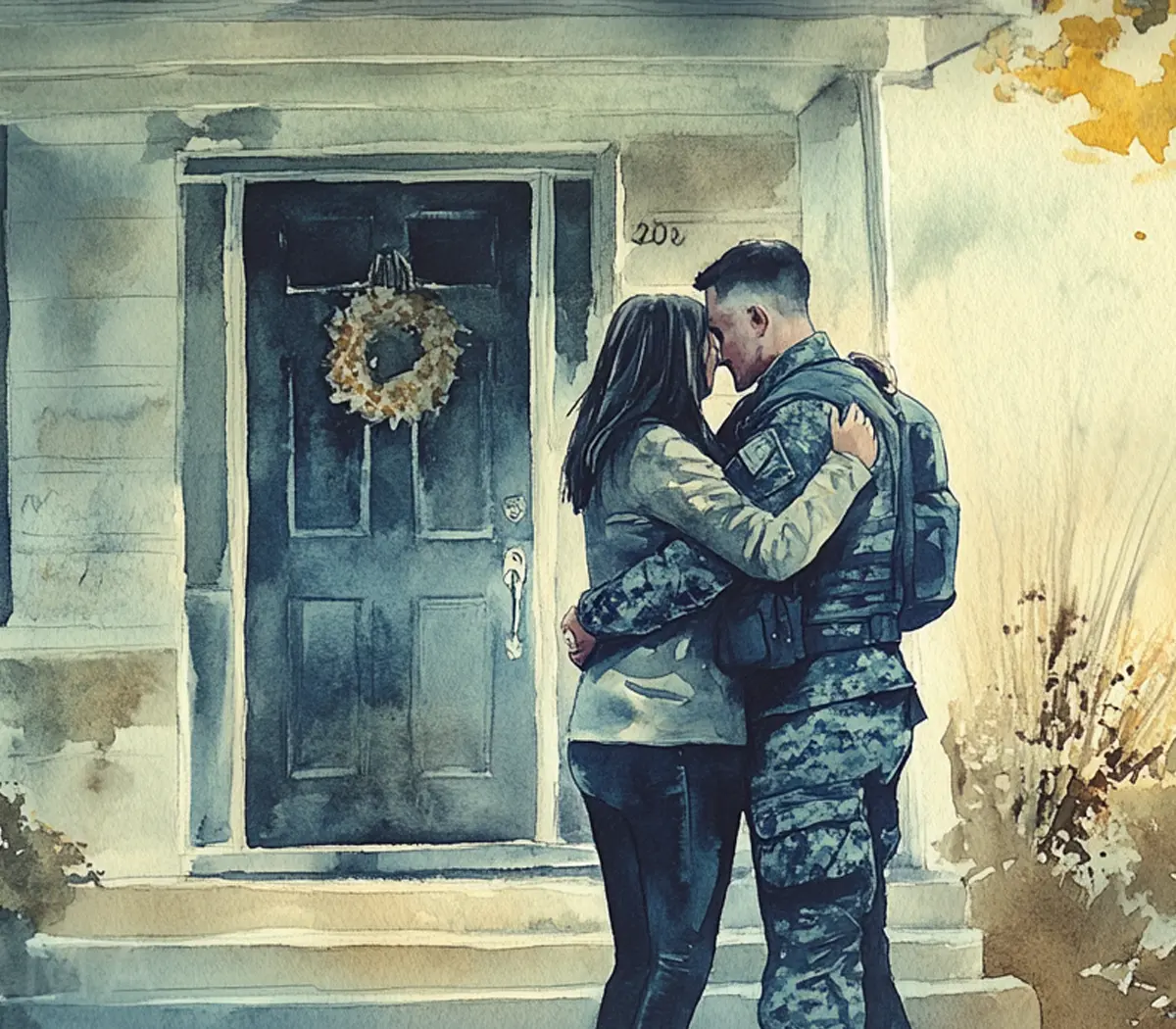 VA benefits award letter with dependent added illustration