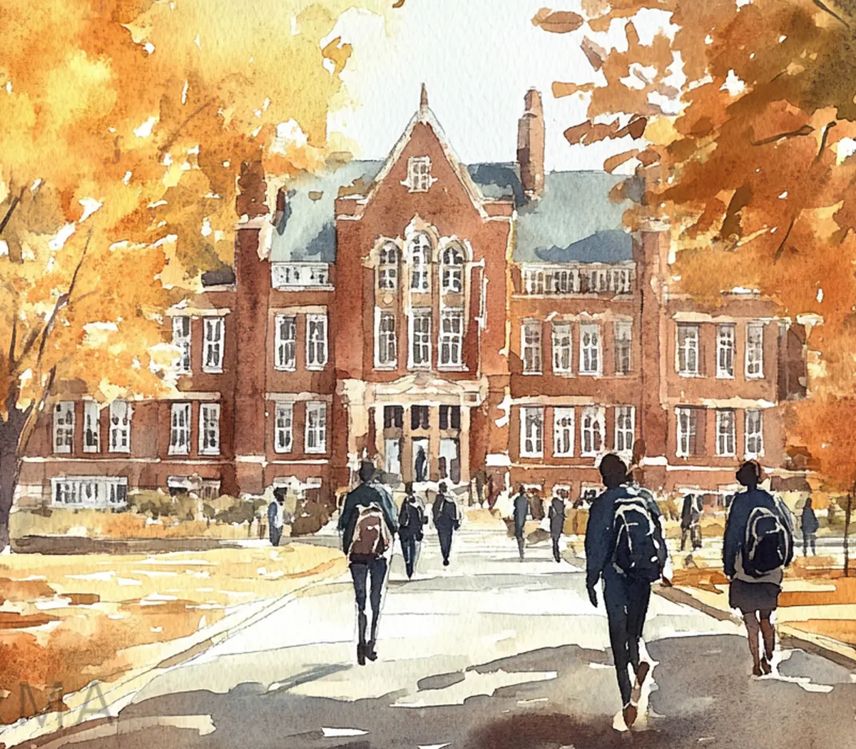 FAFSA form and student loan documents for funding education