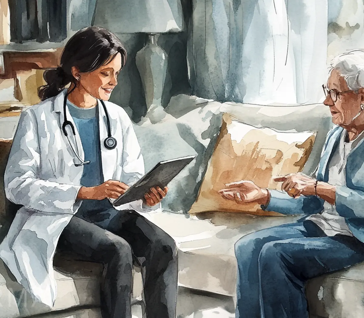VA form with a medical diagnosis and nexus letter explaining service connection for disability benefits