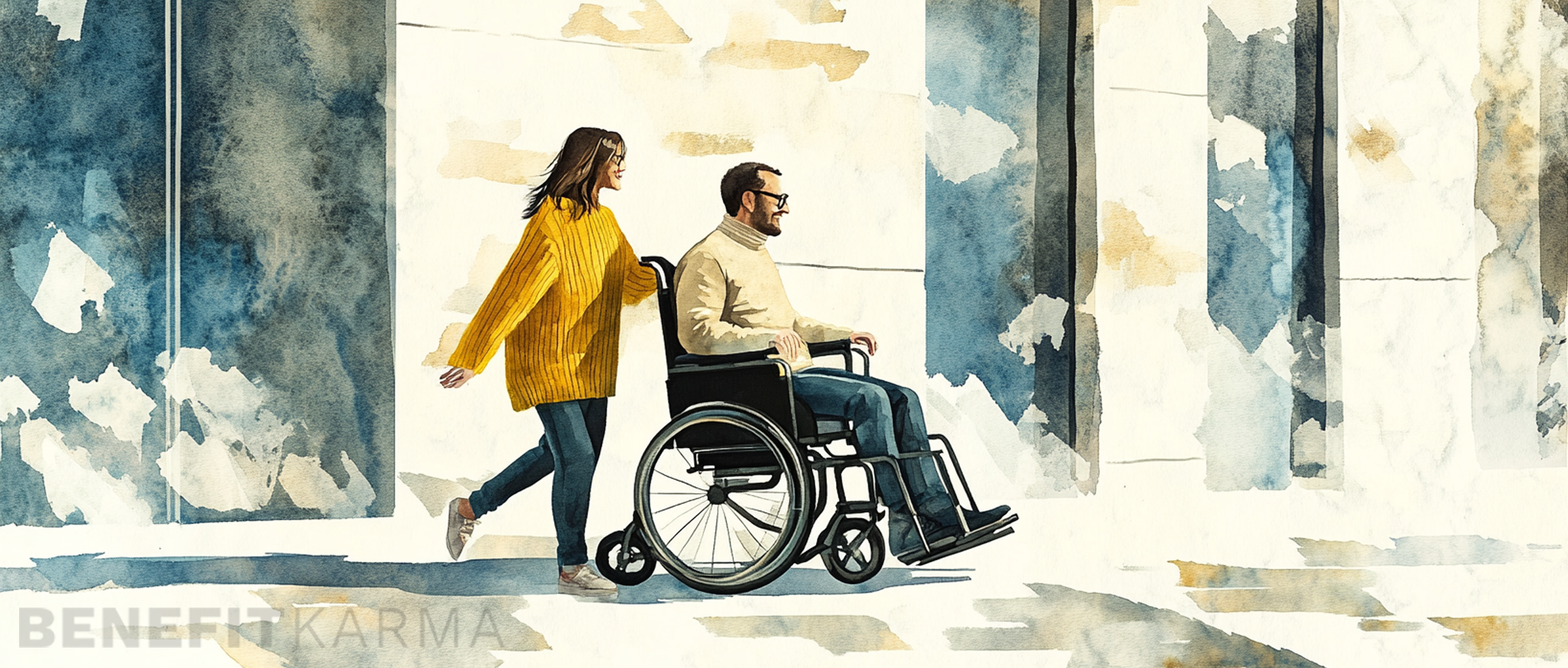 Person recovering from injury receiving financial assistance for temporary disability